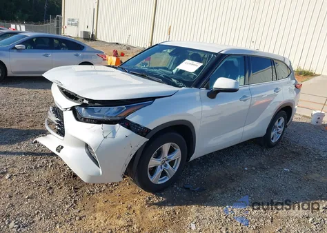 2020 Toyota Highlander L from USA, damaged, VIN 5TDCZRAH7LS512092